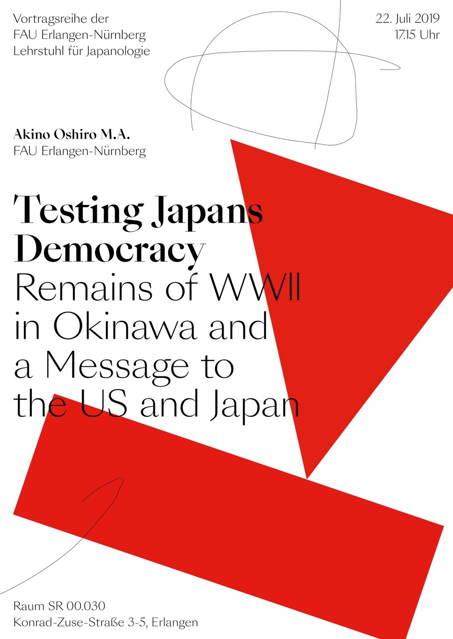 Zum Artikel "Vortrag von Akino Oshiro zu Okinawa"
