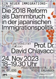 Zum Artikel "Vortrag von Prof. Dr. David Chiavacci (Universität Zürich) am 24. November 2023"